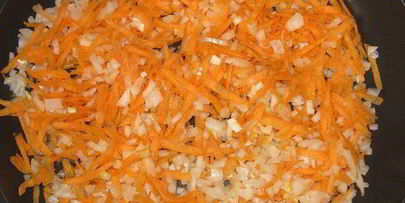 мясные маффины с овощной начинкой