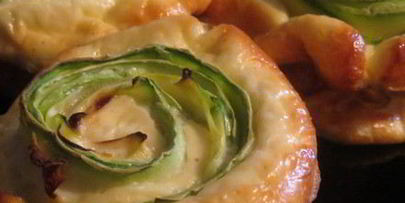 омлетные маффины с кабачком