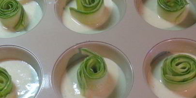 омлетные маффины с кабачком