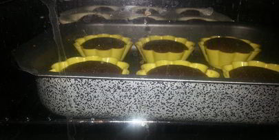 овсяно-шоколадные маффины на сыворотке