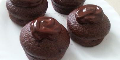 овсяно-шоколадные маффины на сыворотке