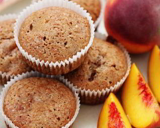 Персиковые маффины