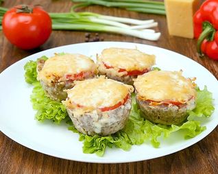 Рыбные маффины