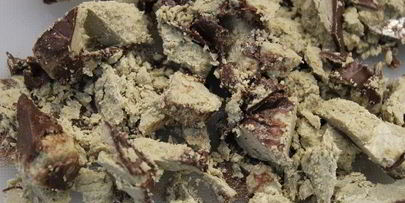 шоколадные маффины с халвой