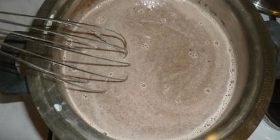 шоколадные маффины с лимонной глазурью