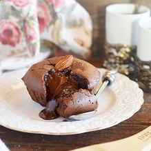 Рецепт Шоколадные маффины с жидкой начинкой