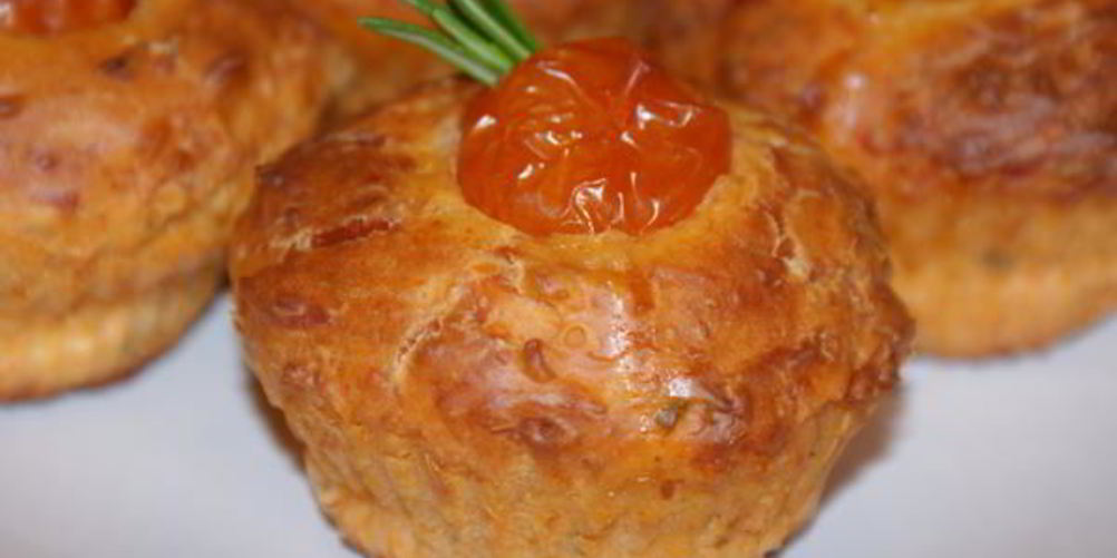 Рецепт томатные маффины с розмарином