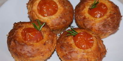 томатные маффины с розмарином