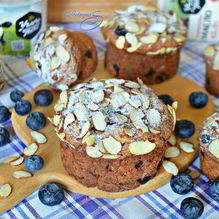 Рецепт Творожные маффины с черникой