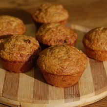 Рецепт Тыквенные маффины с изюмом и имбирем