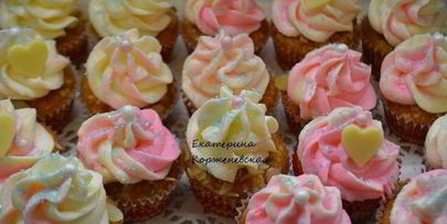 тыквенные маффины с кремом монстрики