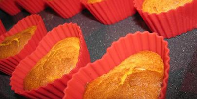 тыквенные маффины с миндалем, лимоном и имбирем