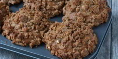 тыквенные маффины с орехами