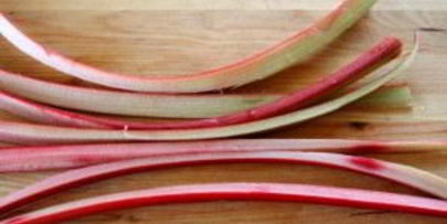 утренние маффины с ревенем