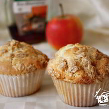 Рецепт Яблочные маффины с овсяной посыпкой