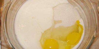 манник на кефире