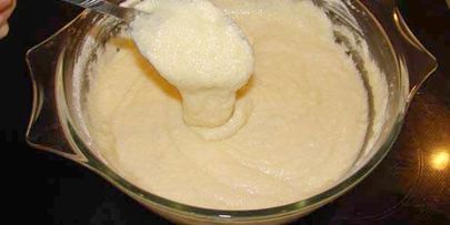 манник на кефире