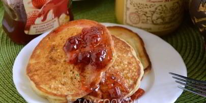 быстрые оладьи с цукатами