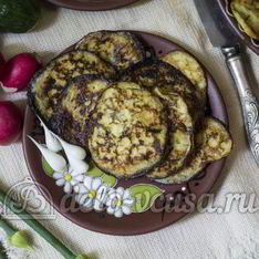 Куриные оладьи