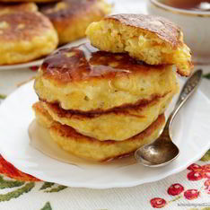 Оладьи на молоке