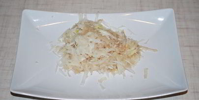 диетические оладьи с крабовыми палочками