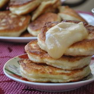 Дрожжевые оладьи