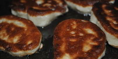 дрожжевые оладьи