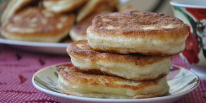 дрожжевые оладьи