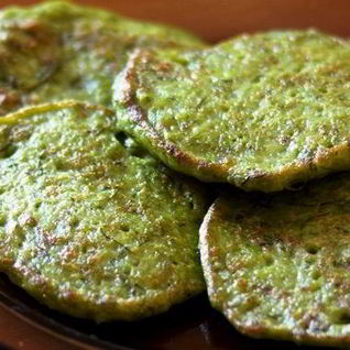 Гороховые оладьи