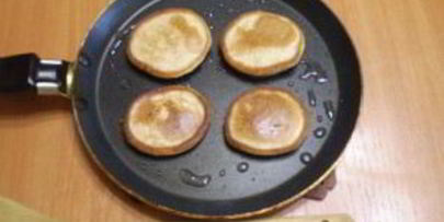 гречневые оладьи с бананом