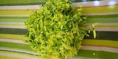 кабачковые оладьи с сыром