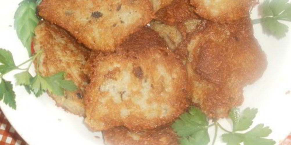 Рецепт картофельные оладьи