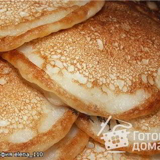 Кефирные оладушки без яиц