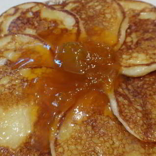 Кружевные оладьи