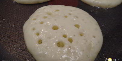 кружевные оладьи