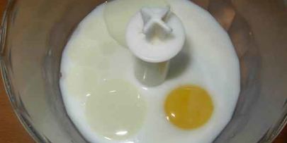 кукурузные оладьи с курицей