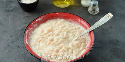 куриные оладьи с крахмалом и майонезом