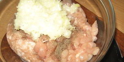 куриные оладьи с печенью