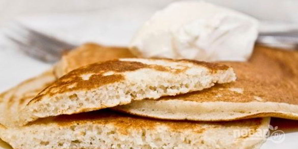 Рецепт манно-овсяные оладьи