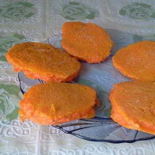 Морковные оладьи