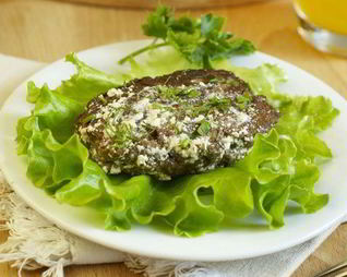 Нежные оладьи из говяжьей печени