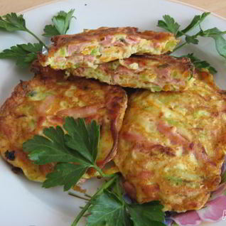 Оладии из кабачков