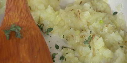 оладушки из сельдерея и картофеля