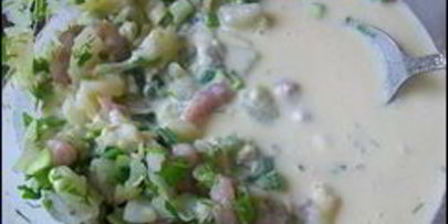 оладушки с капустой, свининой и зеленью