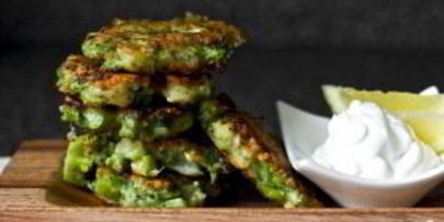 оладьи из брокколи