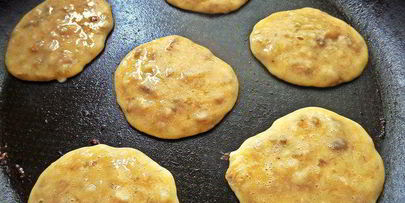 оладьи из двух продуктов