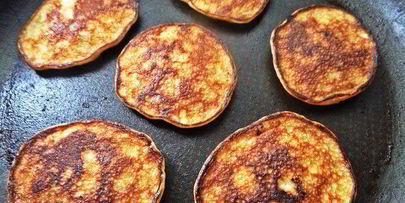 оладьи из двух продуктов