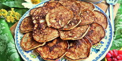 оладьи из двух продуктов