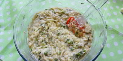 оладьи из кабачка и цветной капусты