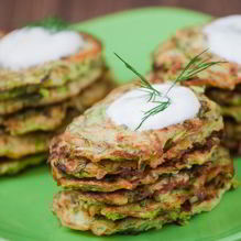 Рецепт Оладьи из кабачков и картофеля